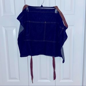 Denim apron